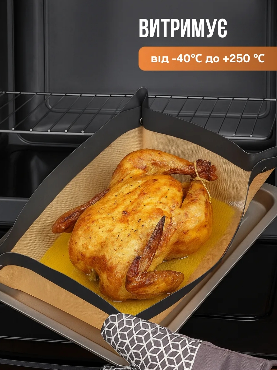 Силіконові килимки для випічки з кнопками 2 шт